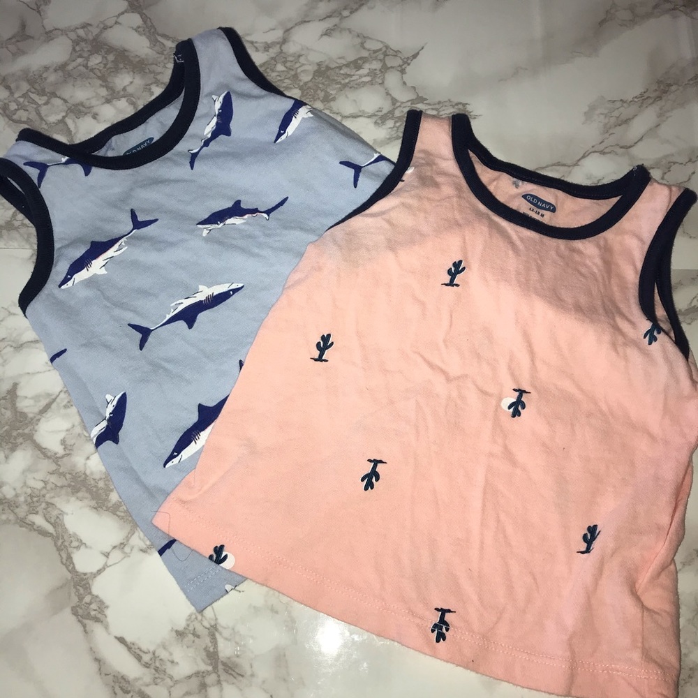 Two Tank-Tops for Baby Boy